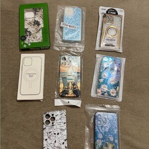 Lot of 8 New IPhone 14 Pro Max Phone Cases